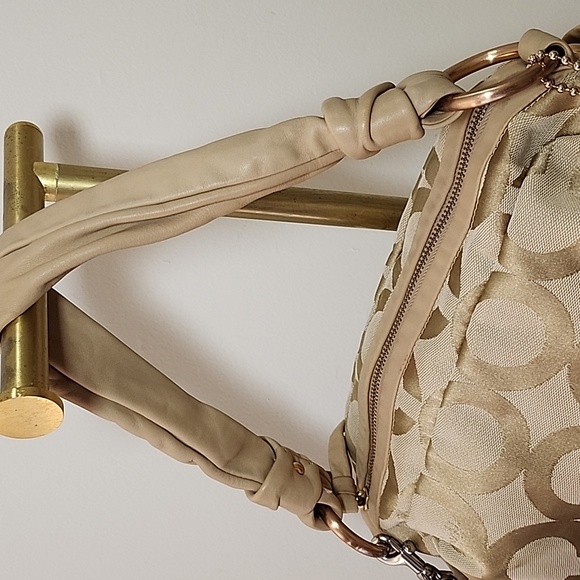 Coach Y2K Hobo Parker Optic Art Signature Shoulder Bag M0869-13439 - Picture 4 of 16